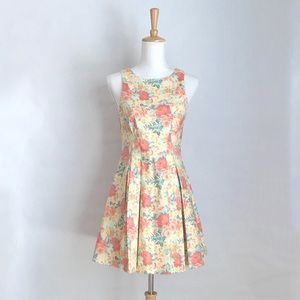 Lush Floral A Line Dress Size Small